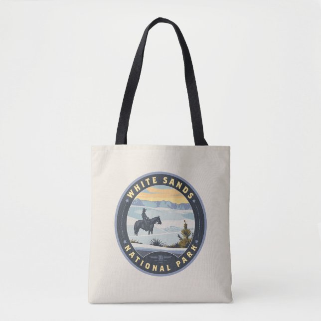 Tote Bag Le parc national de White Sands (Devant)