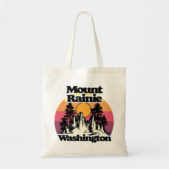 Tote Bag Le Parc national du Mont Rainier (Devant)