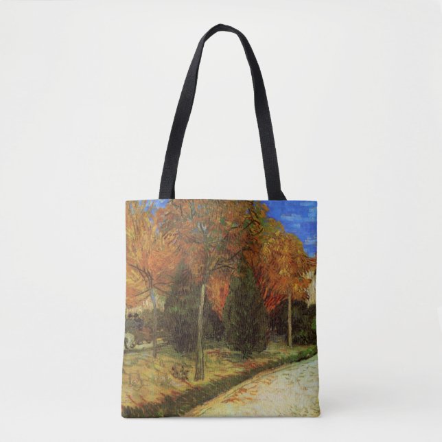 Tote Bag Le Parc public à Arles par Vincent van Gogh (Devant)