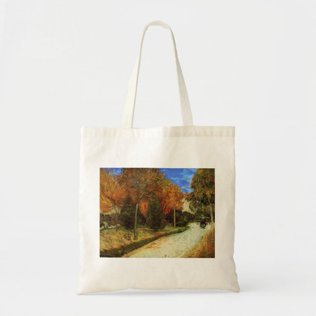Tote Bag Le Parc public à Arles par Vincent van Gogh (Devant)