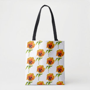 Tote Bag "Le Parti du Pansy" sur une Fourre-tout (II)