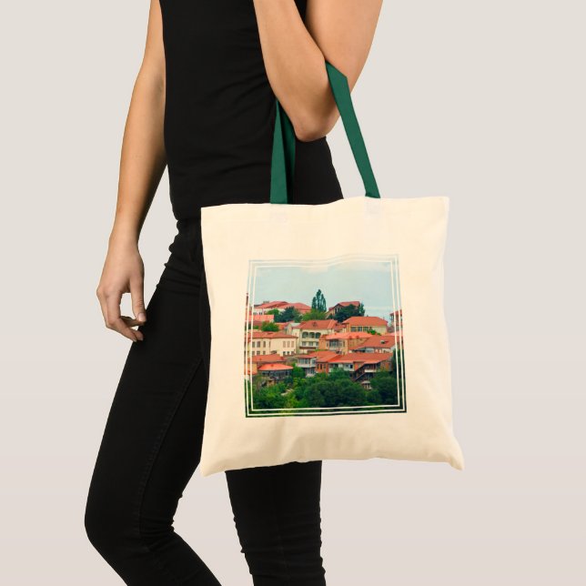 Tote Bag Le paysage de Géorgie (Devant (produit))