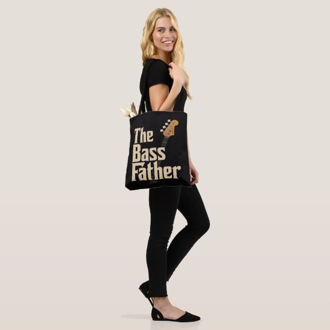 Tote Bag Le père de la basse  (Sur le modèle)