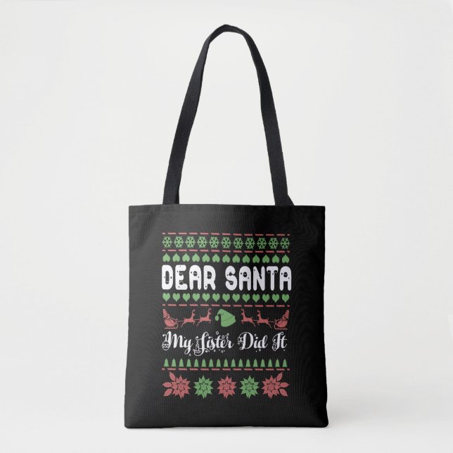 Tote Bag Le Père Noël (Devant)