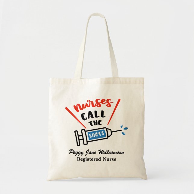 Tote Bag Le personnage humoral de Nurses (Devant)