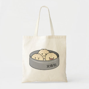 Tote Bag Le petit déjeuner chinois de dim sum de petit pain