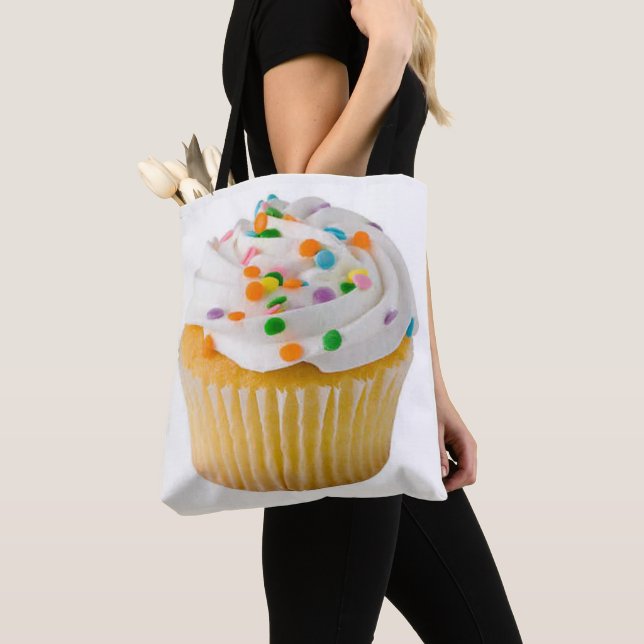 Tote Bag Le petit gâteau avec arrose populaire énorme (De près)