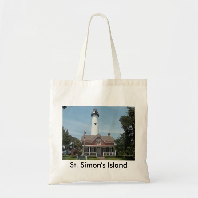 Tote Bag Le phare de St Simon (Devant)
