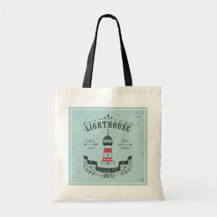 Tote Bag Le phare me guident l'affiche à la maison