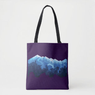 Tote Bag Le pic de neige
