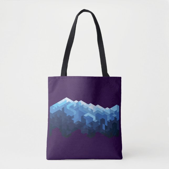 Tote Bag Le pic de neige (Devant)