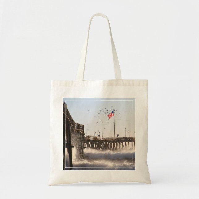 Tote Bag Le pilier de Ventura ondule l'EL Nino de | (Devant)