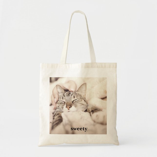 Tote Bag le plus adorable petit chat (Devant)