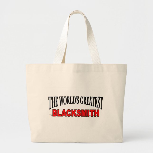 Tote Bag Le plus grand forgeron du monde (Devant)