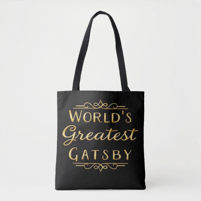 Tote Bag Le plus grand Gatsby du monde (Devant)