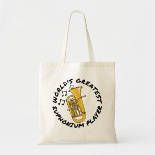Tote Bag Le plus grand joueur d'euphonie du monde, musicien