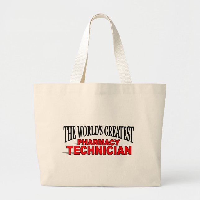 Tote Bag Le plus grand technicien de la pharmacie du monde (Devant)