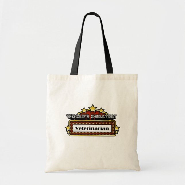 Tote Bag Le plus grand vétérinaire du monde (Devant)