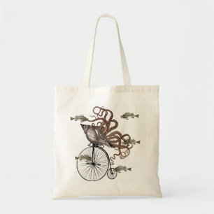 Tote Bag Le poisson a besoin d'une bicyclette