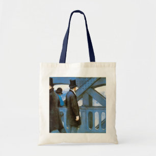 Tote Bag Le Pont de l'Europe par Gustave Caillebotte