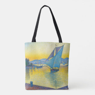 Tote Bag Le port au coucher du soleil, Signac