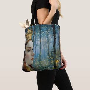 Tote Bag Le portrait de l'histoire du coeur perdu de la Rei