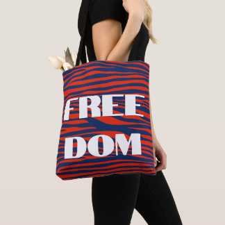 Tote Bag Le Poster de animal des élections de la liberté br