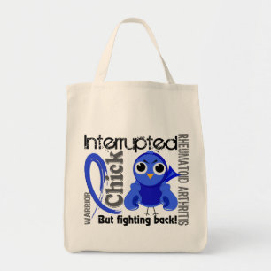 Tote Bag Le poussin a interrompu le RA de 3 rhumatismes