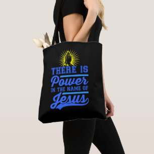 Tote Bag Le pouvoir au nom de Jésus