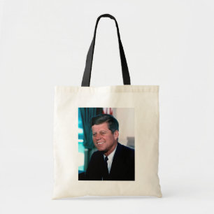 Tote Bag Le président américain John F. Kennedy au bureau o