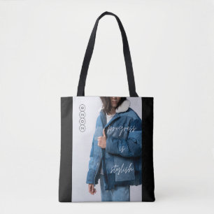 Tote Bag Le progrès est élégant