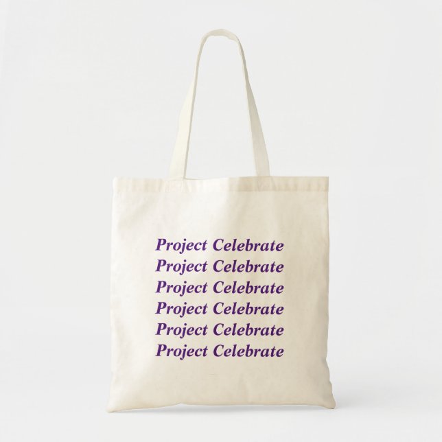 Tote Bag Le projet célèbre la Fourre-tout de base (Devant)