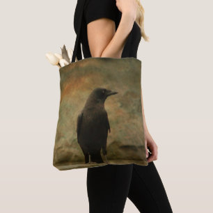 Tote Bag Le Puissant Corbeau