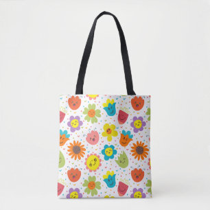 Tote Bag Le ressort est dans l'air réutilisable fourre-tout