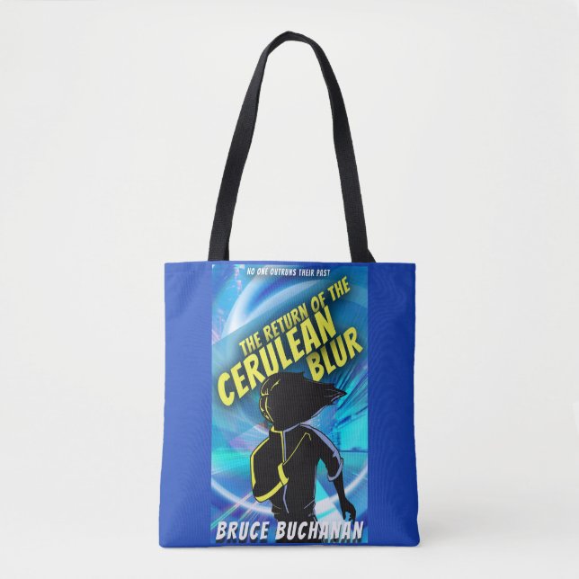 Tote Bag Le Retour du Flou Cerulean (Devant)