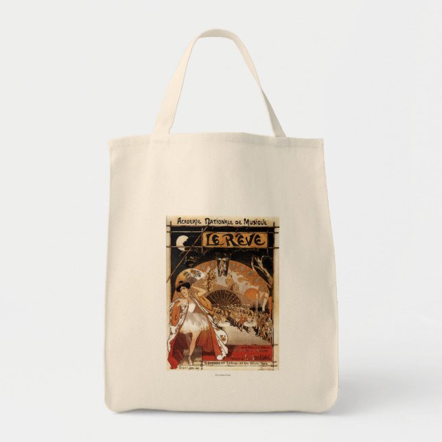 Tote Bag Le Reve Ballet Performance Opéra (Devant)