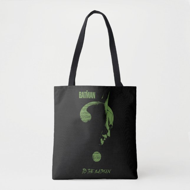 Tote Bag Le Riddler "To the Batman" Question Mark (Devant)
