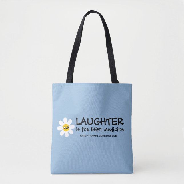 Tote Bag Le rire est le meilleur remède Fourre-tout (Devant)
