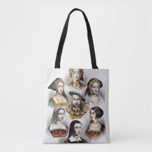 Tote Bag Le Roi Henry VIII de l'Angleterre   ses six