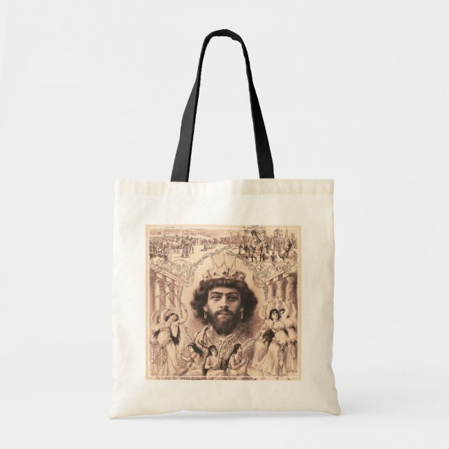 Tote Bag Le Roi Salomon Entouré De Danseuses (Devant)