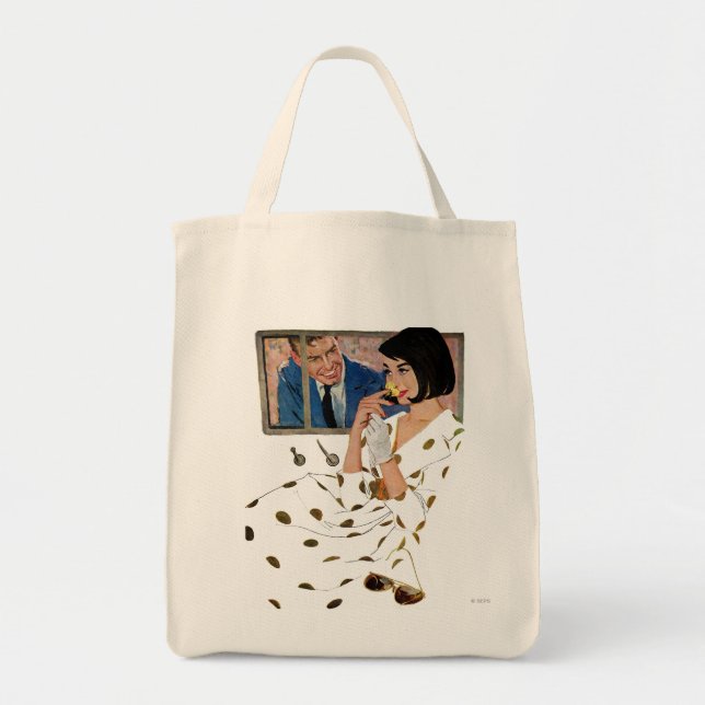 Tote Bag Le rose d'or (Devant)