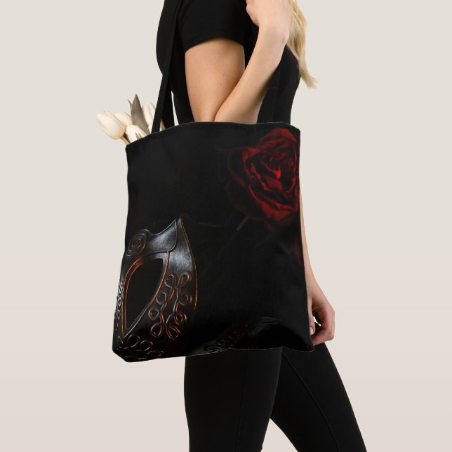 Tote Bag Le rose mourant de Phantom (De près)