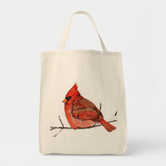 Tote Bag Le rouge de l'hiver