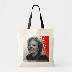 Tote Bag Le rouge pointille Marilyn
