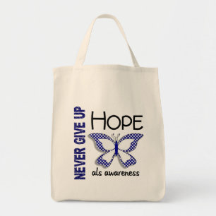 Tote Bag Le SAL n'abandonnent jamais le papillon 4,1