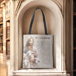 Tote Bag Le Seigneur est Mon Berger - Psaume 23<br><div class="desc">Un des passages les plus souvent cités de l'Écriture, Psaume 23 - Le Seigneur est Mon Berger est beaucoup aimé. Le psaume entier respire la sérénité et la confiance heureuse que le Seigneur prendra soin de vous. Il parle de l'amour et de la fidélité de Dieu dans toutes les circonstances...</div>
