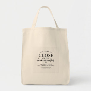 Tote Bag Le Seigneur est proche du tee-shirt des cœurs bris