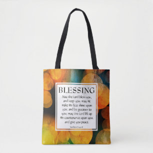 Tote Bag LE SEIGNEUR VOUS BLESSE Numéros 6:24-26