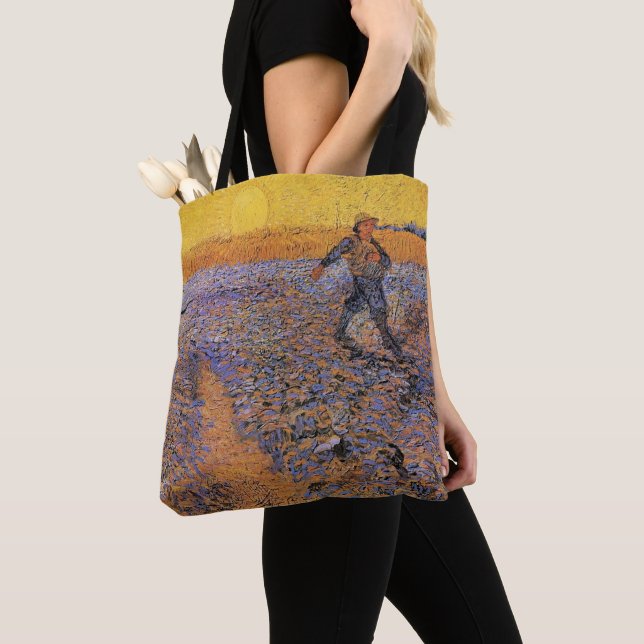 Tote Bag Le Semeur par Vincent van Gogh (De près)