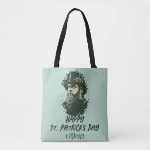 Tote Bag Le Shamrock vintage de la St. Patrick personnalise
